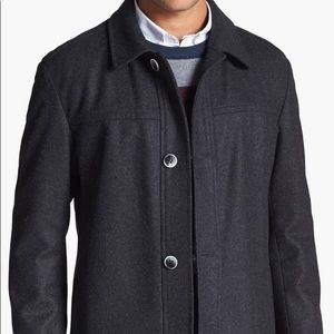 Hugo Boss Chester wool cashmere overcoat